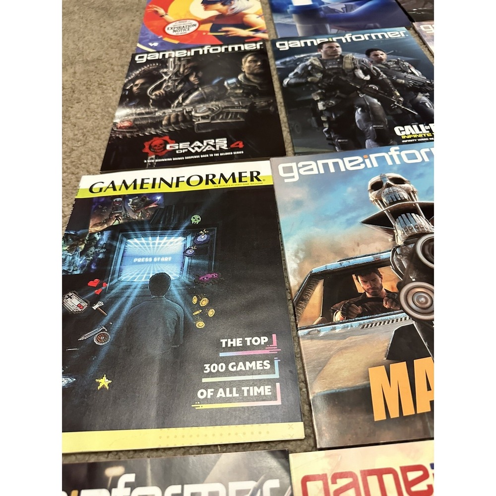 GAME INFORMER Video Game MAGAZINES 2013-2019 (34) Issues Lot Gamer Books - Picture 8 of 16